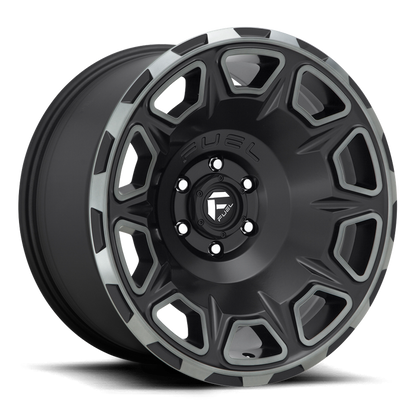 Fuel 1PC D686 VENGEANCE 20x10 -18 5x127/5x5.0 MATTE BLACK DOUBLE DARK TINT