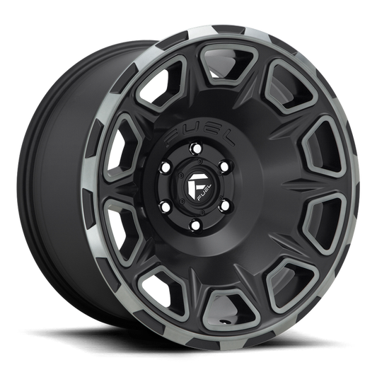 Fuel 1PC D686 VENGEANCE 20x10 -18 5x127/5x5.0 MATTE BLACK DOUBLE DARK TINT