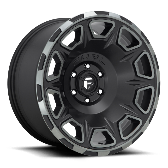 Fuel 1PC D686 VENGEANCE 20x9 1 5x127/5x5.0 MATTE BLACK DOUBLE DARK TINT