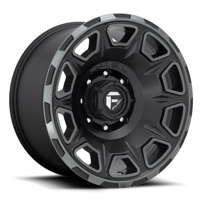 Fuel 1PC D686 VENGEANCE 20x10 -18 8x165.1/8x6.5 MATTE BLACK DOUBLE DARK TINT
