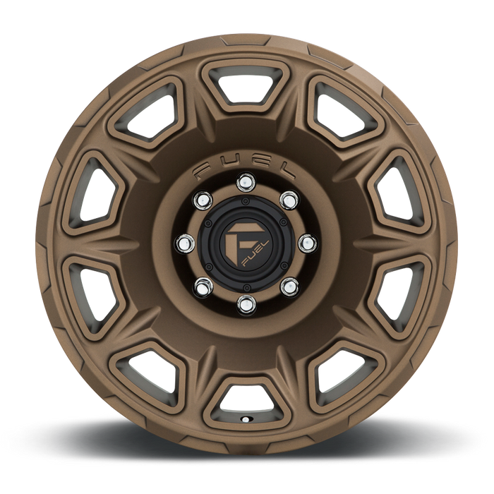 Fuel 1PC D687 VENGEANCE 20x10 -18 8x165.1/8x6.5 MATTE BRONZE