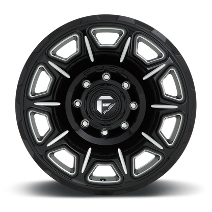 Fuel 1PC D688 VENGEANCE 20x10 -18 8x180/8x7.1 GLOSS BLACK MILLED