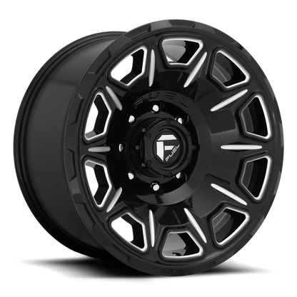 Fuel 1PC D688 VENGEANCE 20x10 -18 8x170/8x6.7 GLOSS BLACK MILLED
