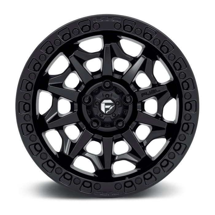 Fuel 1PC D694 COVERT 18x9 20 8x165.1/8x6.5 MATTE BLACK