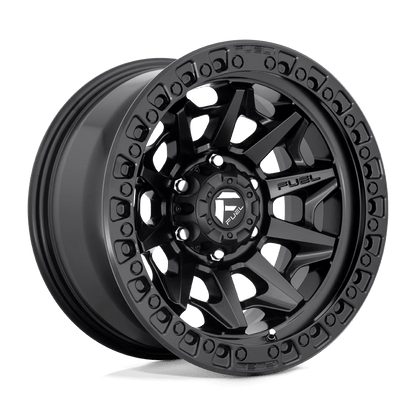 Fuel 1PC D694 COVERT 17x9 -12 6x139.7/6x5.5 MATTE BLACK
