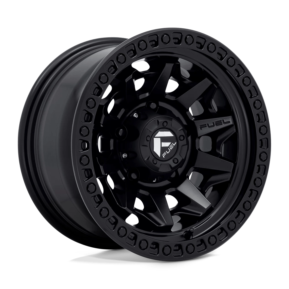 Fuel 1PC D694 COVERT 15X8 -12 5X139.7/5X5.5 MATTE BLACK