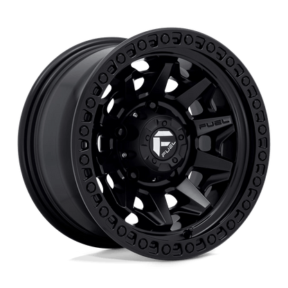 Fuel 1PC D694 COVERT 15X8 -12 5X139.7/5X5.5 MATTE BLACK