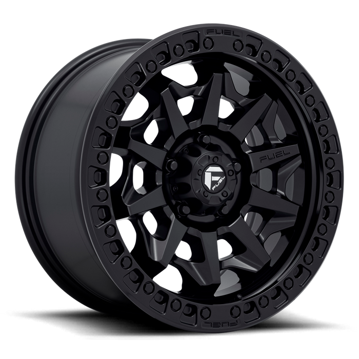 Fuel 1PC D694 COVERT 17X9 1 8X180/8X7.1 MATTE BLACK