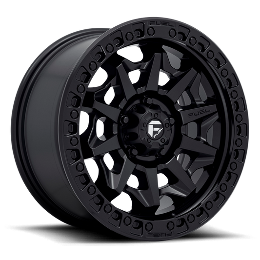Fuel 1PC D694 COVERT 16X8 1 6X139.7/6X5.5 MATTE BLACK