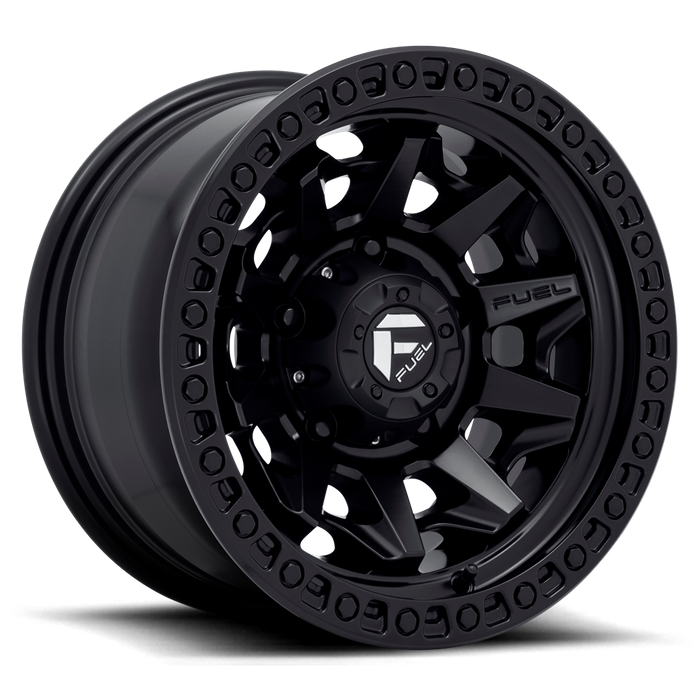 Fuel 1PC D694 COVERT 15X8 -19 5X139.7/5X5.5 MATTE BLACK