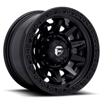 Fuel 1PC D694 COVERT 15X8 -12 5X139.7/5X5.5 MATTE BLACK