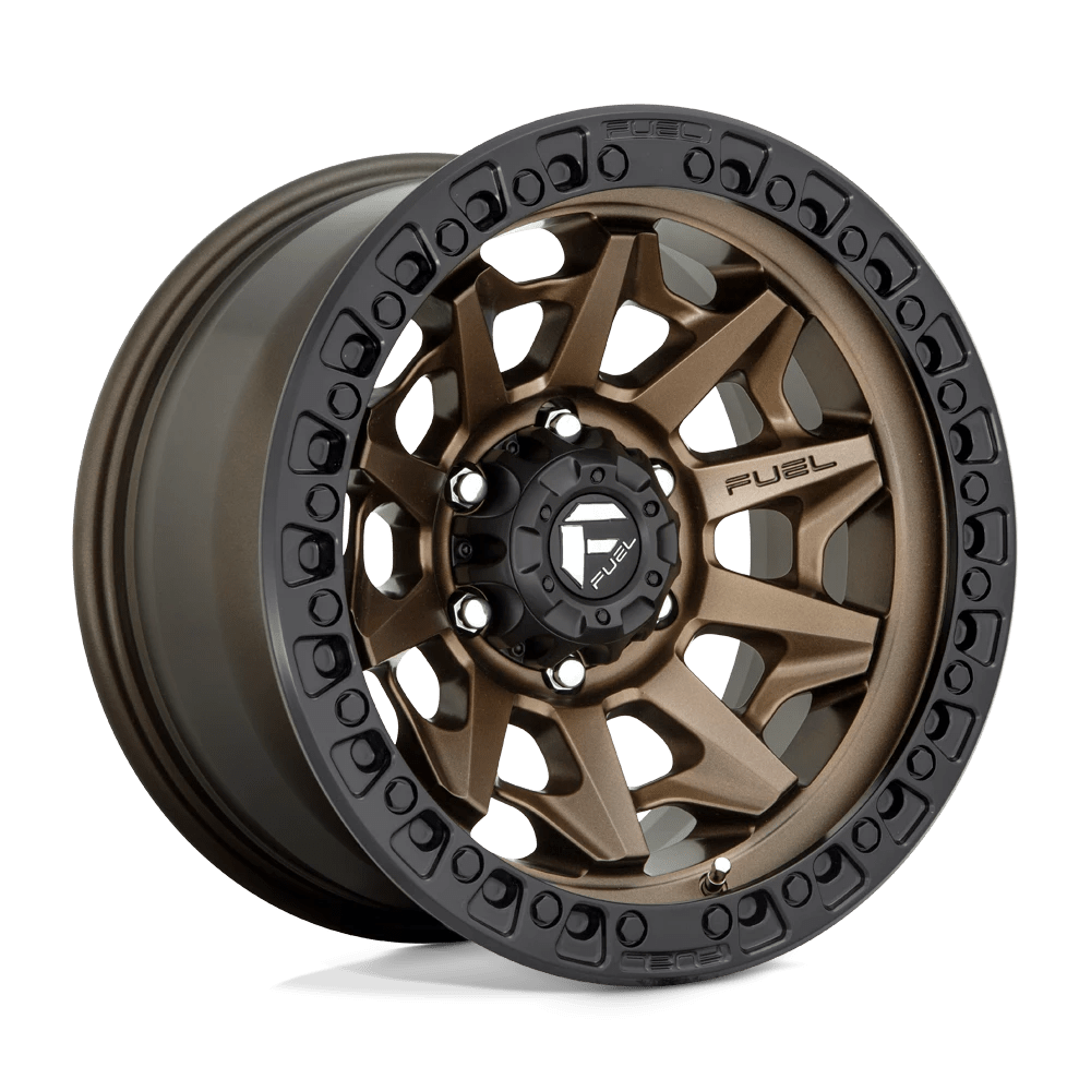 Fuel 1PC D696 COVERT 17x9 -12 6x139.7/6x5.5 MATTE BRONZE BLACK BEAD RING