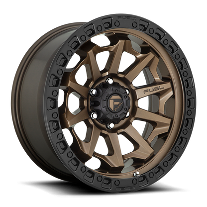 Fuel 1PC D696 COVERT 20x9 1 8x170/8x6.7 MATTE BRONZE BLACK BEAD RING