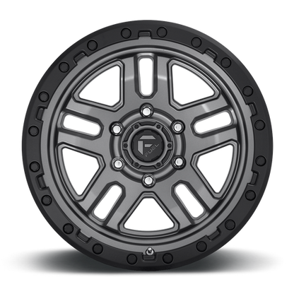 Fuel 1PC D701 AMMO 20X9 1 6X135 MATTE GUN METAL BLACK BEAD RING