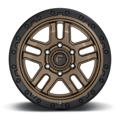 Fuel 1PC D702 AMMO 18x9 -12 6x135/6X5.3 MATTE BRONZE BLACK BEAD RING