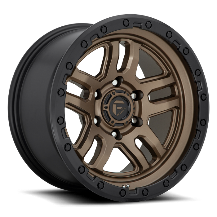 Fuel 1PC D702 AMMO 18x9 20 6x135/6X5.3 MATTE BRONZE BLACK BEAD RING