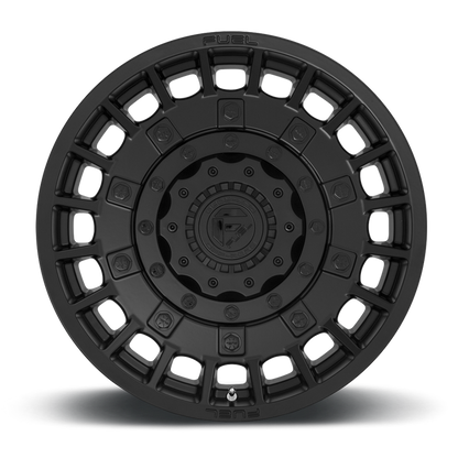 Fuel 1PC D723 MILITIA 17X9 1 5X114.3/5X127/5X4.5/5.0 Matte Black