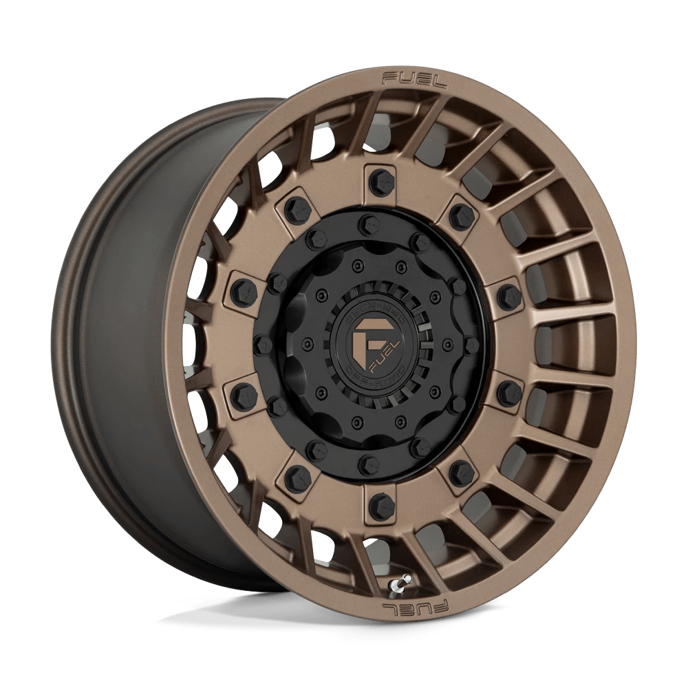 Fuel 1PC D725 MILITIA 20X10 -18 6X135/6X5.3/6X139.7/6X5.5 Matte Bronze & Black