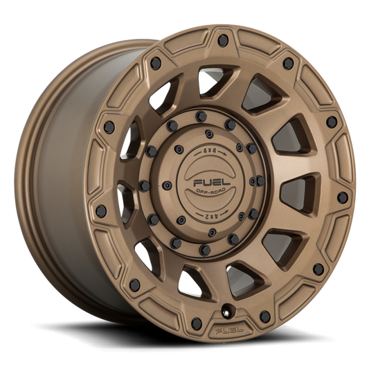 Fuel 1PC D731 TRACKER 17x9 -12 5x114.3/5x127/5x4.5/5.0 MATTE BRONZE