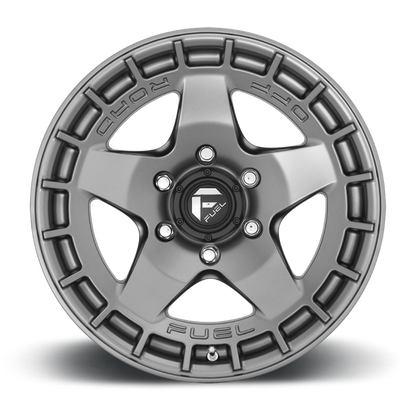 Fuel 1PC D734 WARP 20x9 1 6x139.7/6x5.5 Matte Gun Metal