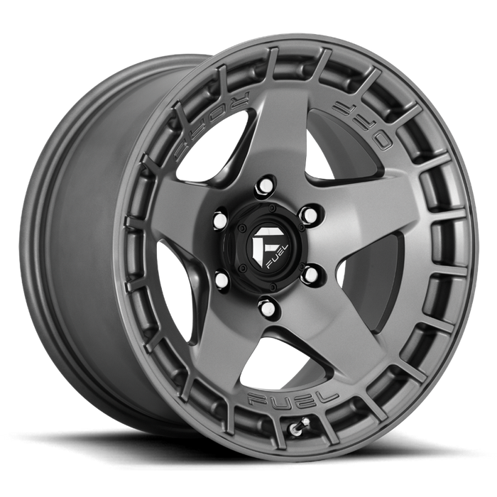 Fuel 1PC D734 WARP 17X9 1 6X135/6X5.3 Matte Gun Metal