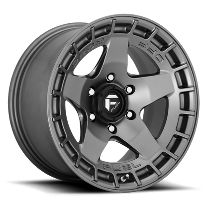 Fuel 1PC D734 WARP 17X9 1 6X135/6X5.3 Matte Gun Metal