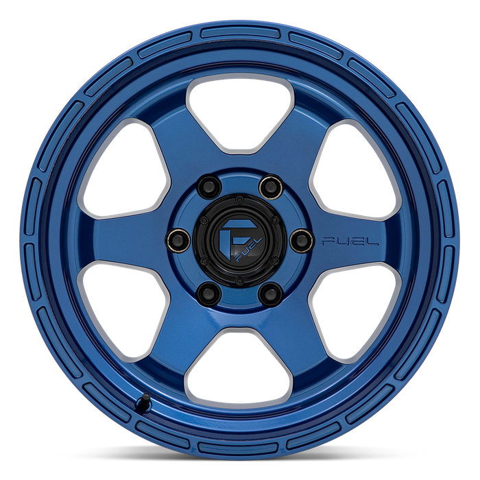 Fuel 1PC D739 SHOK 17X9 -12 6X139.7/6X5.5 Dark Blue