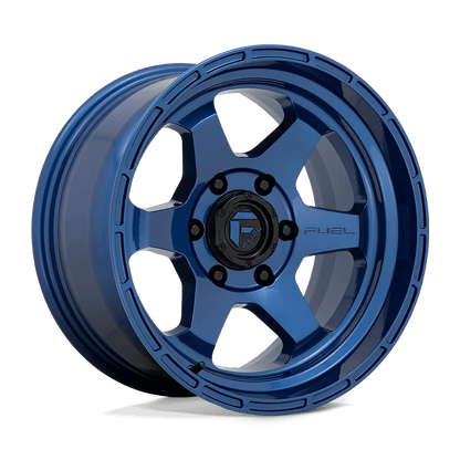 Fuel 1PC D739 SHOK 17X9 -12 6X139.7/6X5.5 Dark Blue