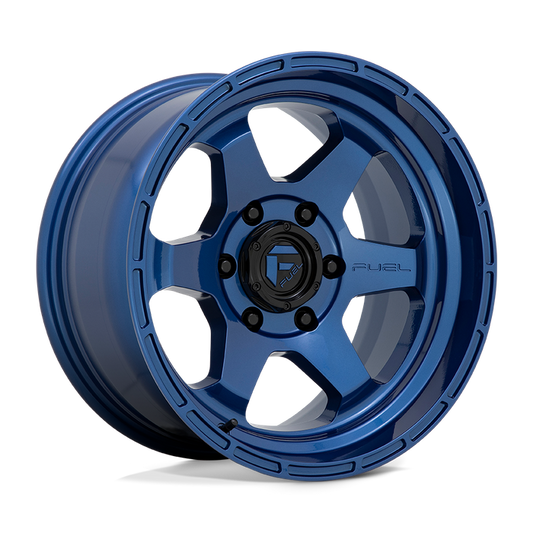 Fuel 1PC D739 SHOK 17X9 -12 6X139.7/6X5.5 Dark Blue