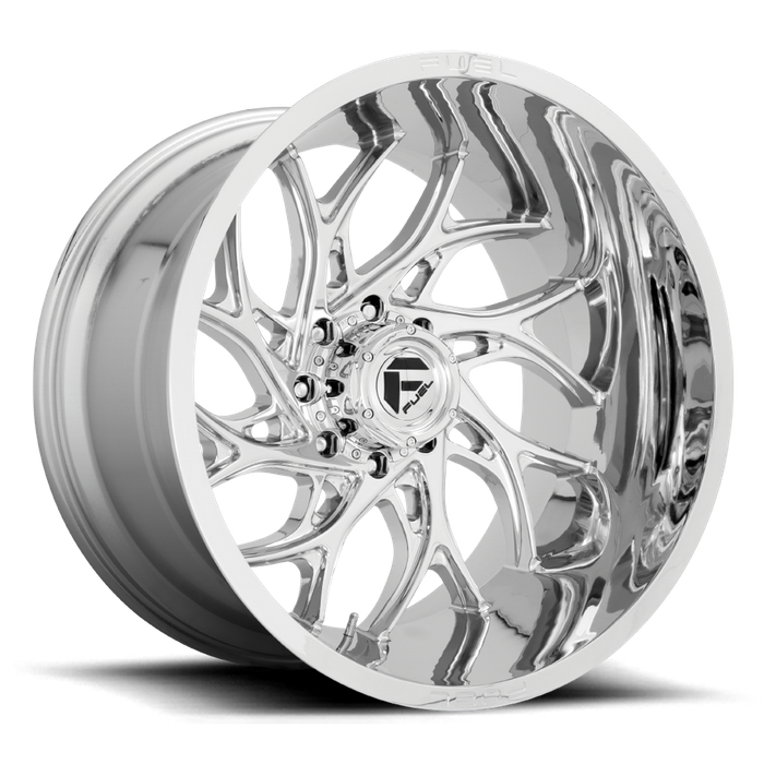 Fuel 1PC D740 RUNNER 20X9 1 8X170/8X6.7 Chrome