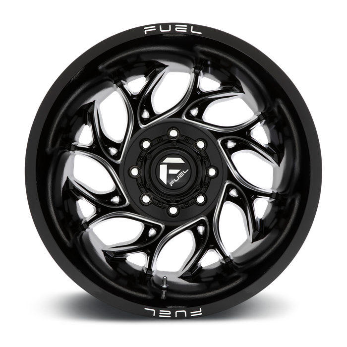 Fuel 1PC D741 RUNNER 20X8.25 -265 8X165.1/8X6.5 Gloss Black Milled