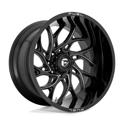 Fuel 1PC D741 RUNNER 20x10 -18 8x170/8x6.7 Gloss Black Milled