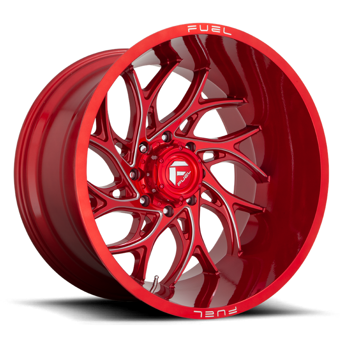 Fuel 1PC D742 RUNNER 20x10 -18 6x139.7/6x5.5 Candy Red Milled