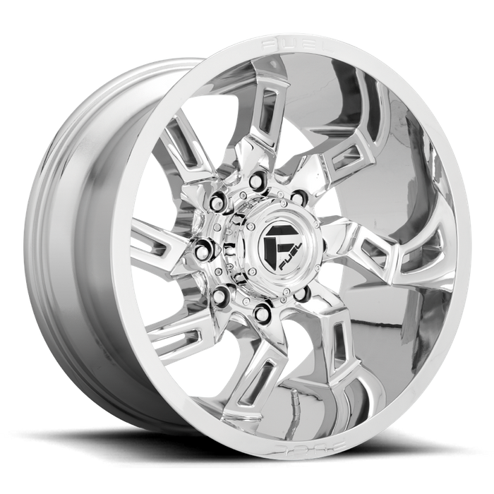 Fuel 1PC D746 LOCKDOWN 20x10 -18 8x170/8x6.7 Chrome