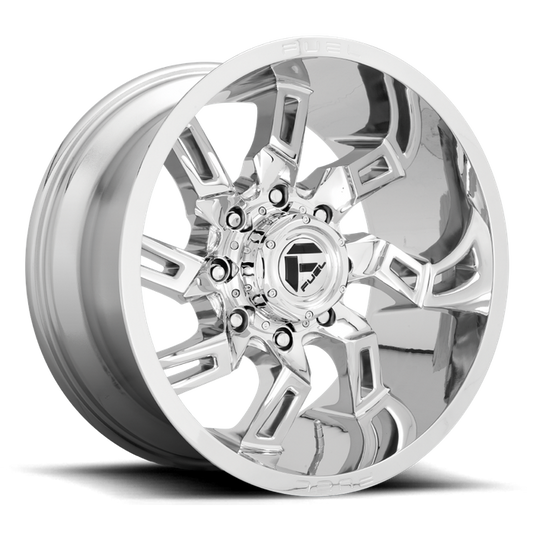 Fuel 1PC D746 LOCKDOWN 22x10 -18 6x135/6X5.3 Chrome