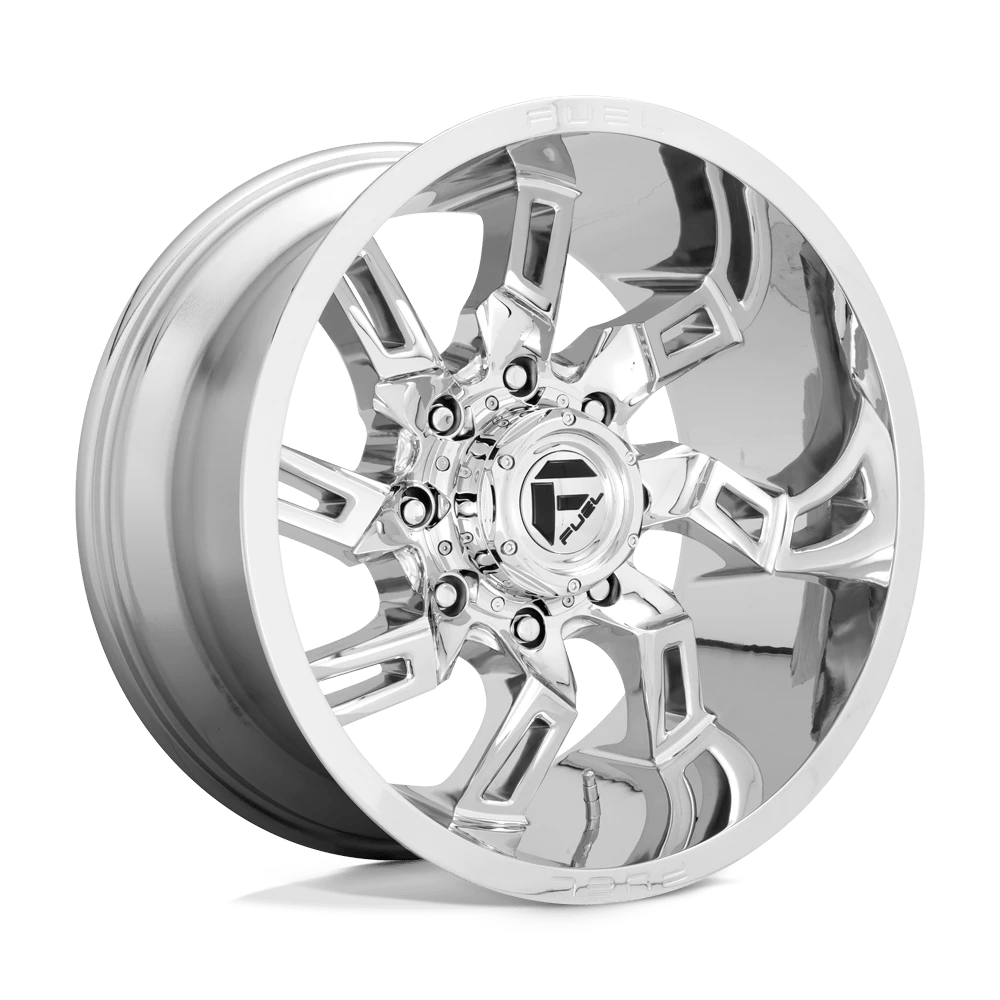 Fuel 1PC D746 LOCKDOWN 20X10 -18 6X139.7 CHROME
