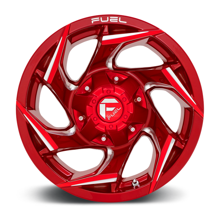 Fuel 1PC D754 REACTION 15X8 -18 5X139.7/5X5.5 Candy Red Milled