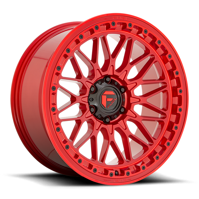 Fuel 1PC D758 TRIGGER 20X9 1 5X127/5X5.0 Candy Red