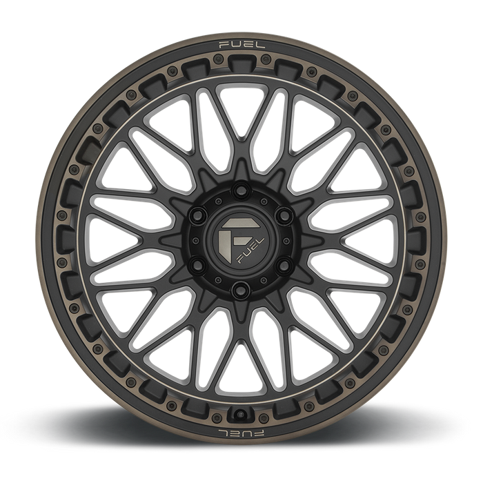 Fuel 1PC D759 TRIGGER 20X9 1 5X127/5X5.0 Matte Black Dark Tint