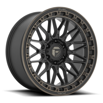 Fuel 1PC D759 TRIGGER 20X9 1 6X139.7/6X5.5 Matte Black Dark Tint