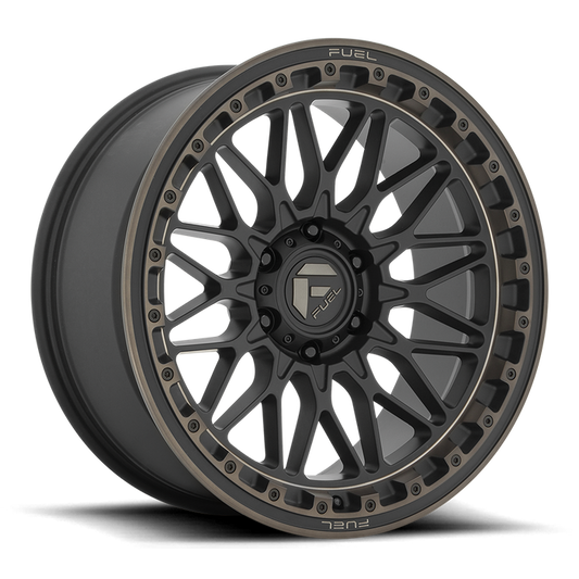 Fuel 1PC D759 TRIGGER 20X9 1 6X114.3/6X4.5 Matte Black Dark Tint