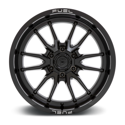 Fuel 1PC D760 CLASH 18X9 1 6X135/6X5.3 Gloss Black