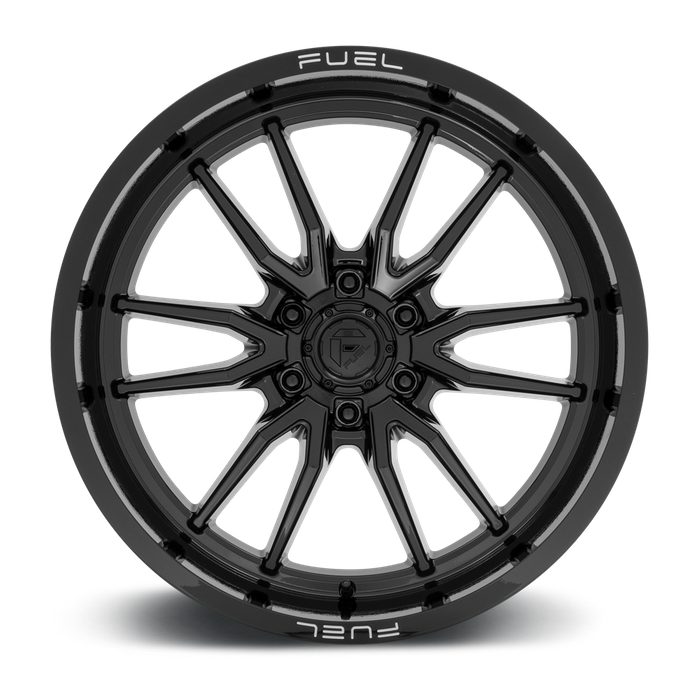 Fuel 1PC D760 CLASH 22X10 -18 6X139.7/6X5.5 Gloss Black