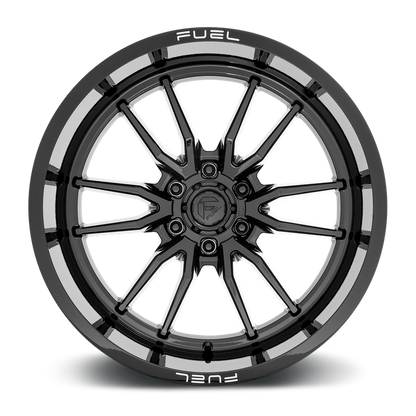 Fuel 1PC D760 CLASH 22X12 -44 6X135/6X5.3 Gloss Black