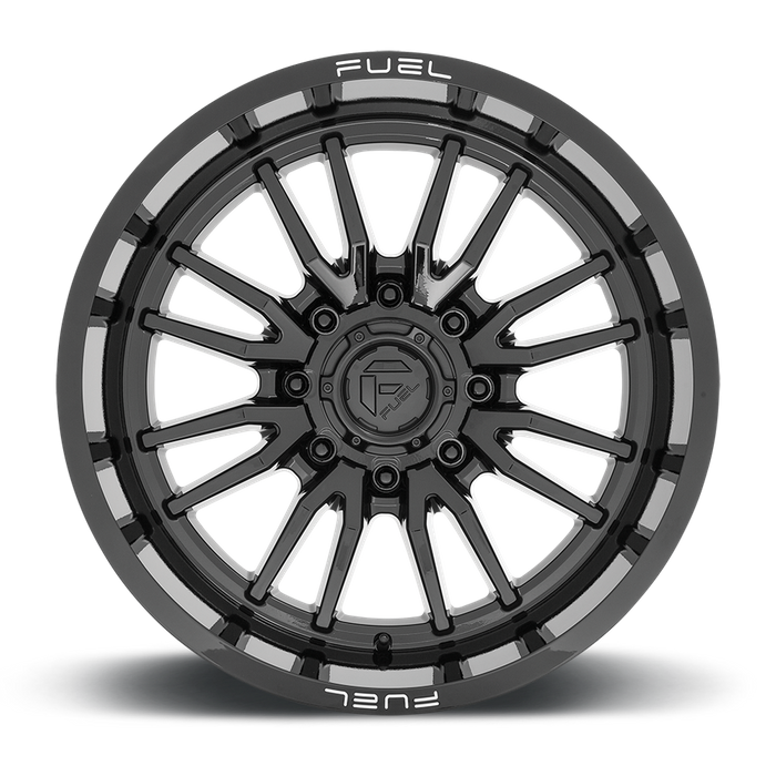 Fuel 1PC D760 CLASH 22X12 -44 8X180/8X7.1 Gloss Black