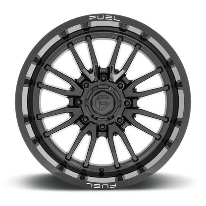 Fuel 1PC D760 CLASH 22X12 -44 8X165.1/8X6.5 Gloss Black