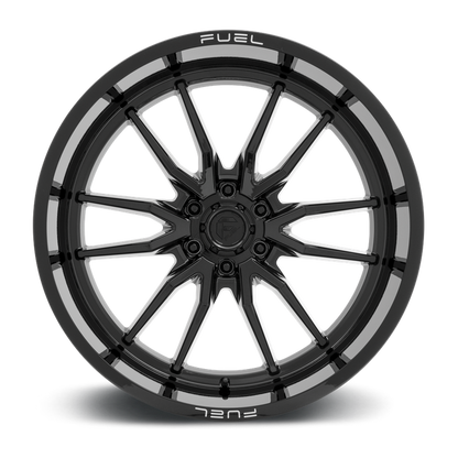 Fuel 1PC D760 CLASH 24X12 -44 6X135/6X5.3 Gloss Black