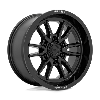 Fuel 1PC D760 CLASH 18X9 1 6X120/6X120 Gloss Black
