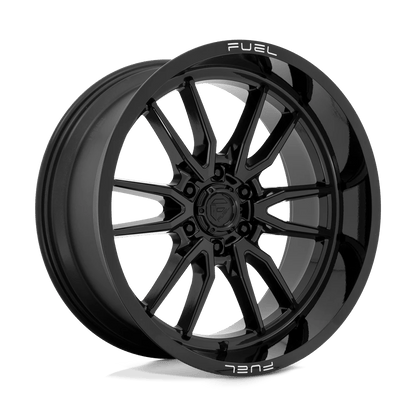 Fuel 1PC D760 CLASH 22X10 -18 6X135/6X5.3 Gloss Black