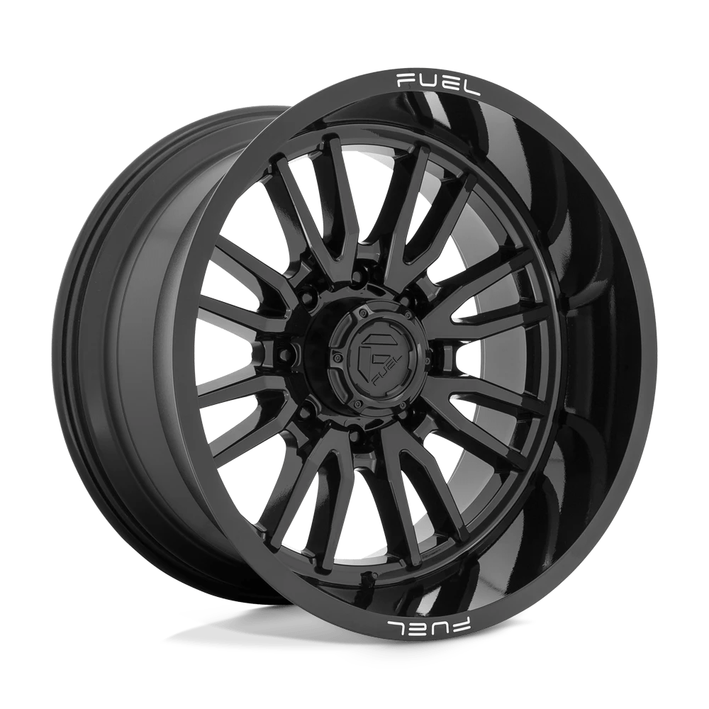 Fuel 1PC D760 CLASH 22X12 -44 8X180/8X7.1 Gloss Black